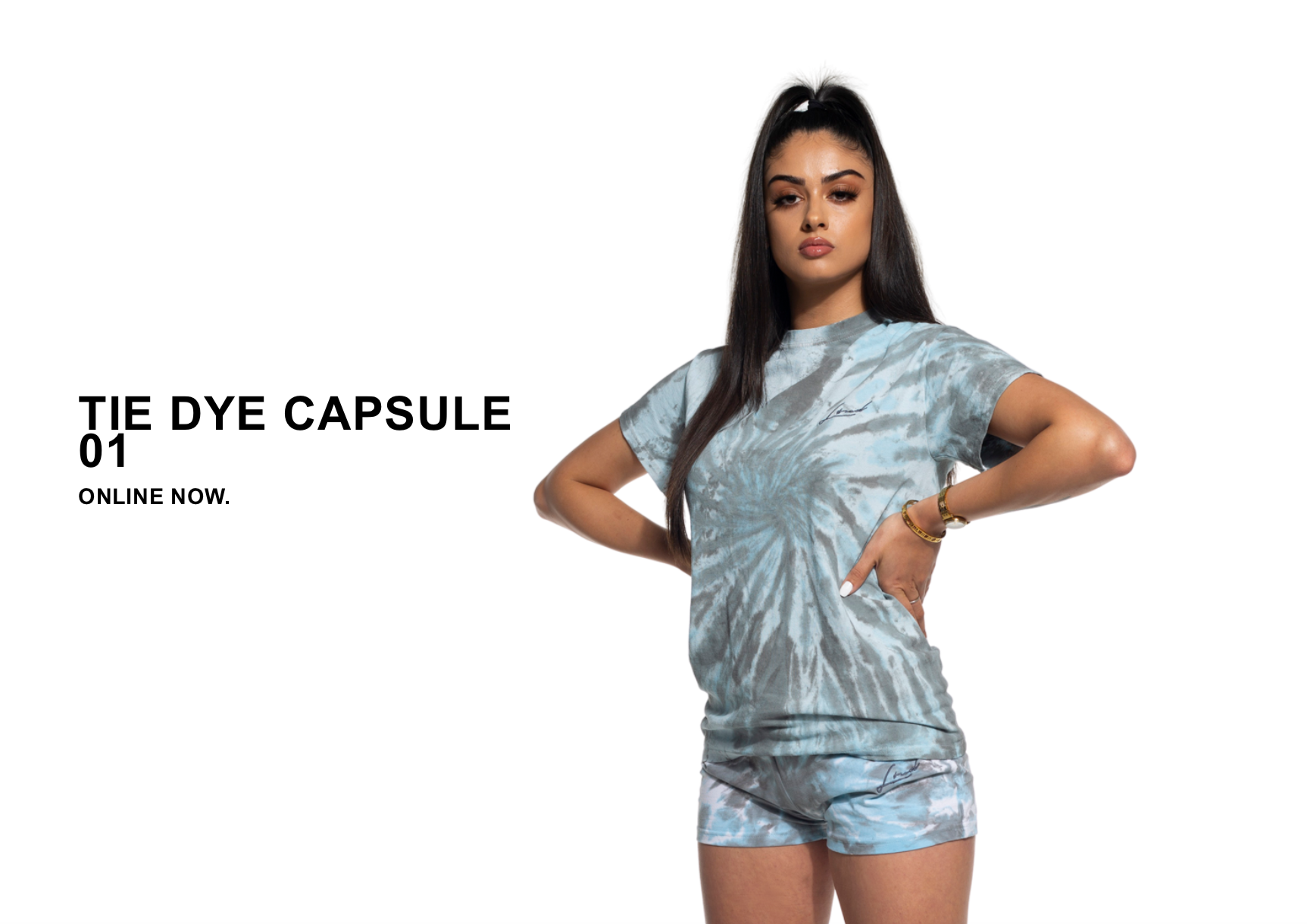 WOMENS TIE DYE CAPSULE - ONLINE NOW