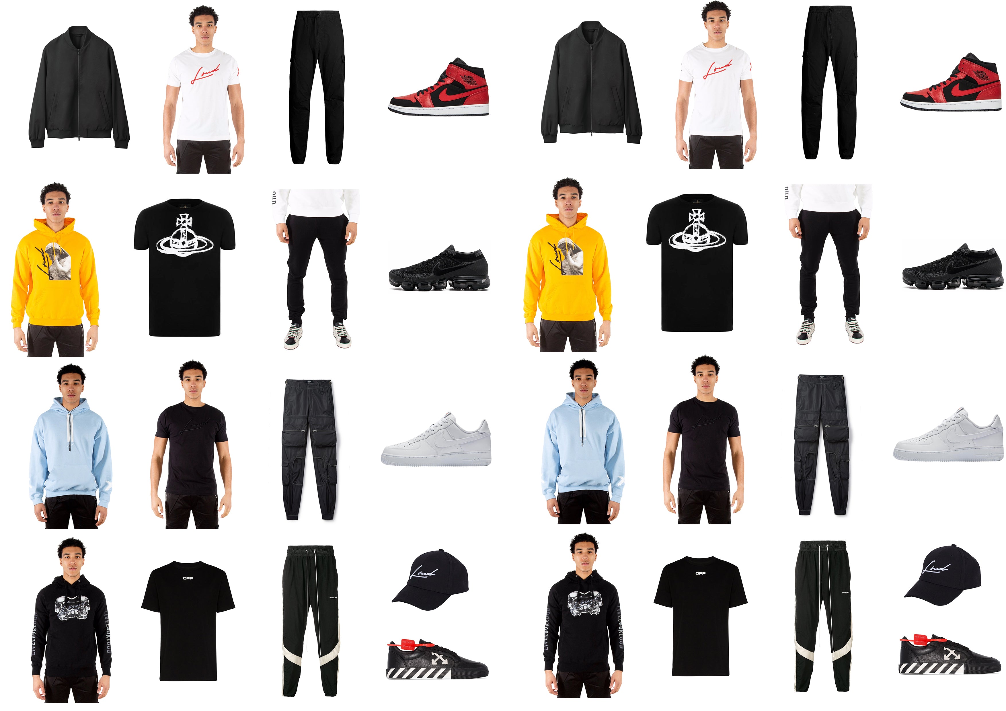 STYLED: MENS ESSENTIAL STREET FITS