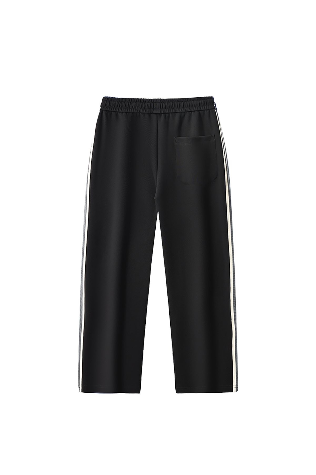 LOUD Black Side Striped Track Trousers - Live Look Loud