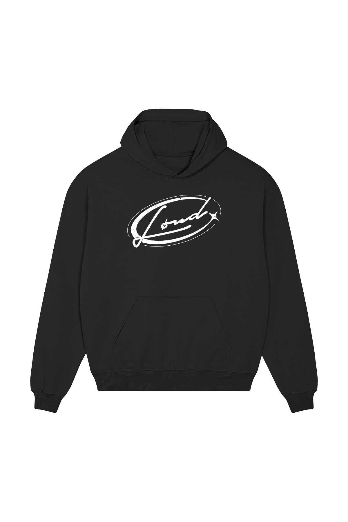 Loud Element Heavyweight Black Hoodie