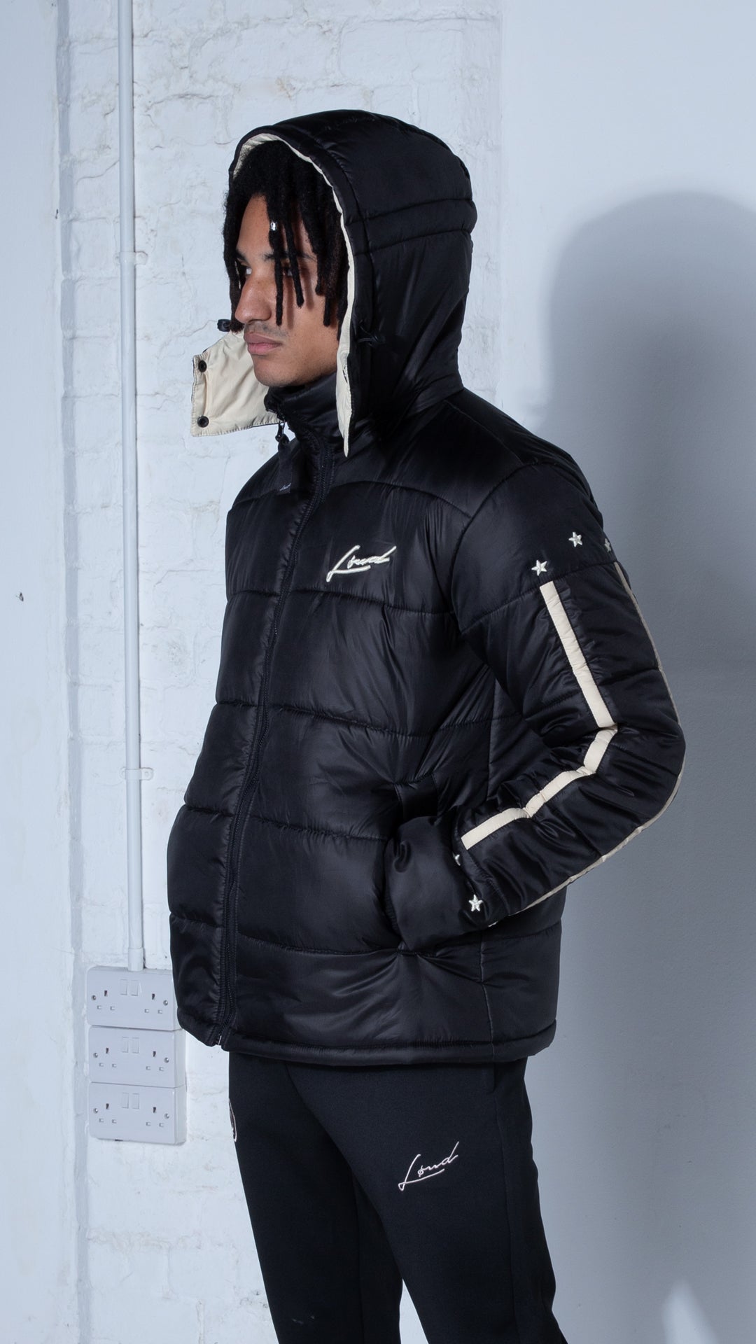 LOUD Stars Aligned Puffer Jacket