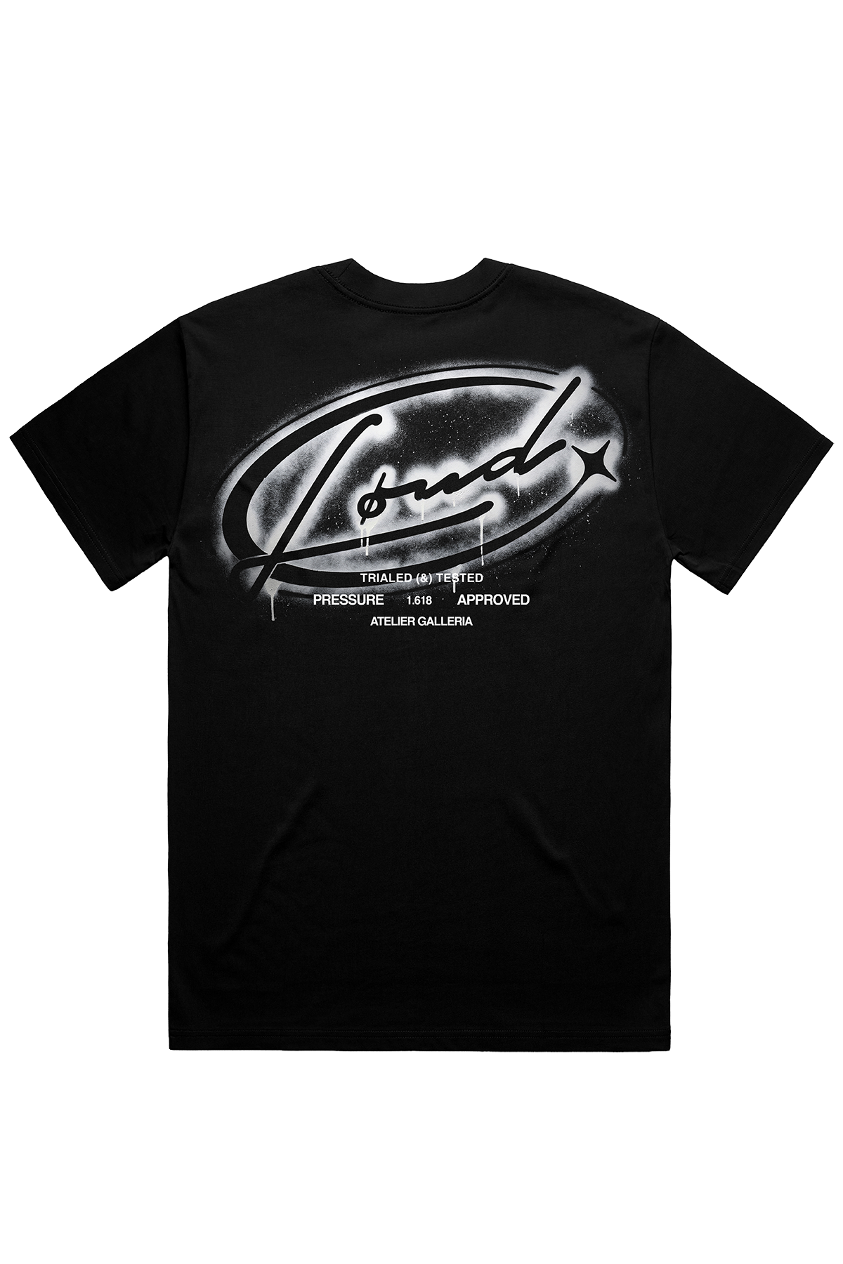 LOUD Spray Logo T-Shirt - Live Look Loud