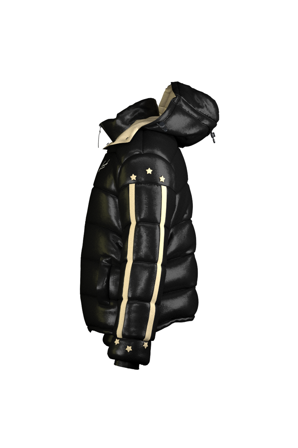 LOUD Stars Aligned Puffer Jacket