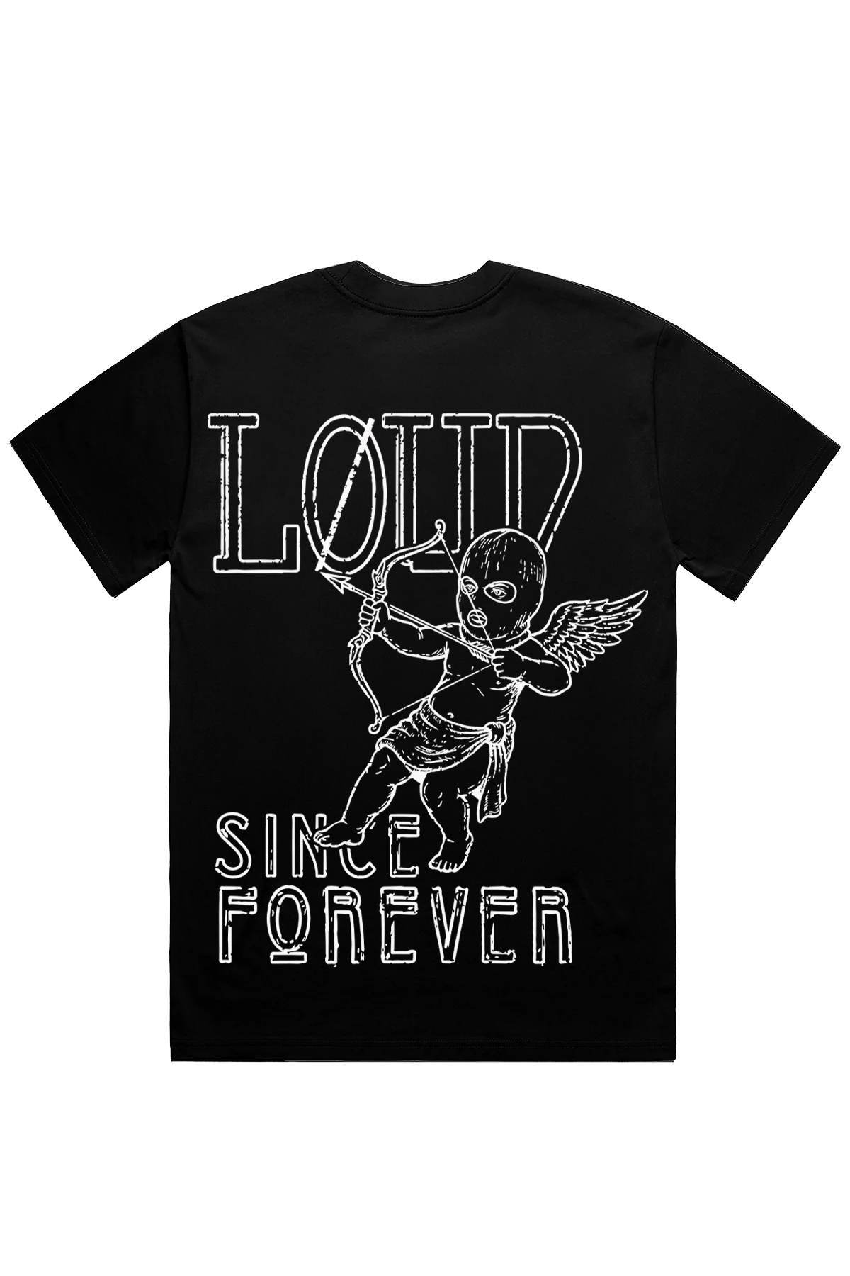 LOUD Cupid Since Forever Black T-Shirt