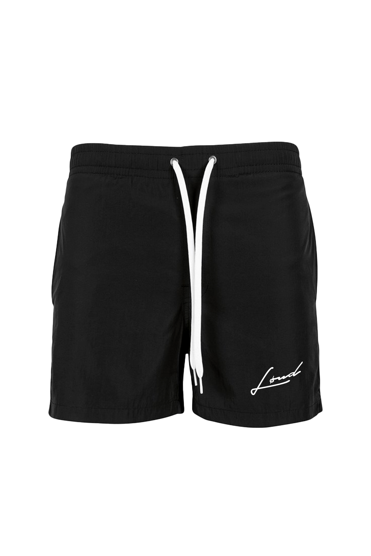 Loud Black Swim Shorts