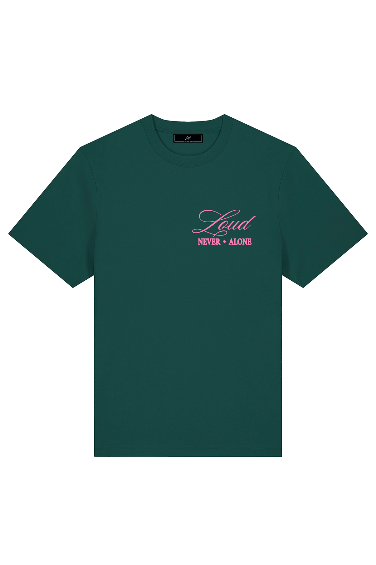 Loud Never Alone Green T-Shirt