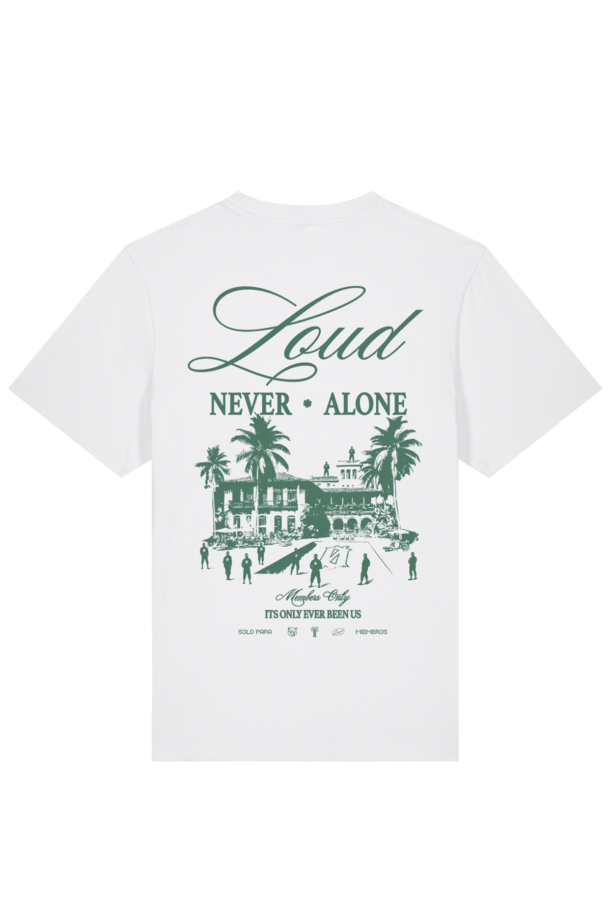Loud Never Alone White T-Shirt