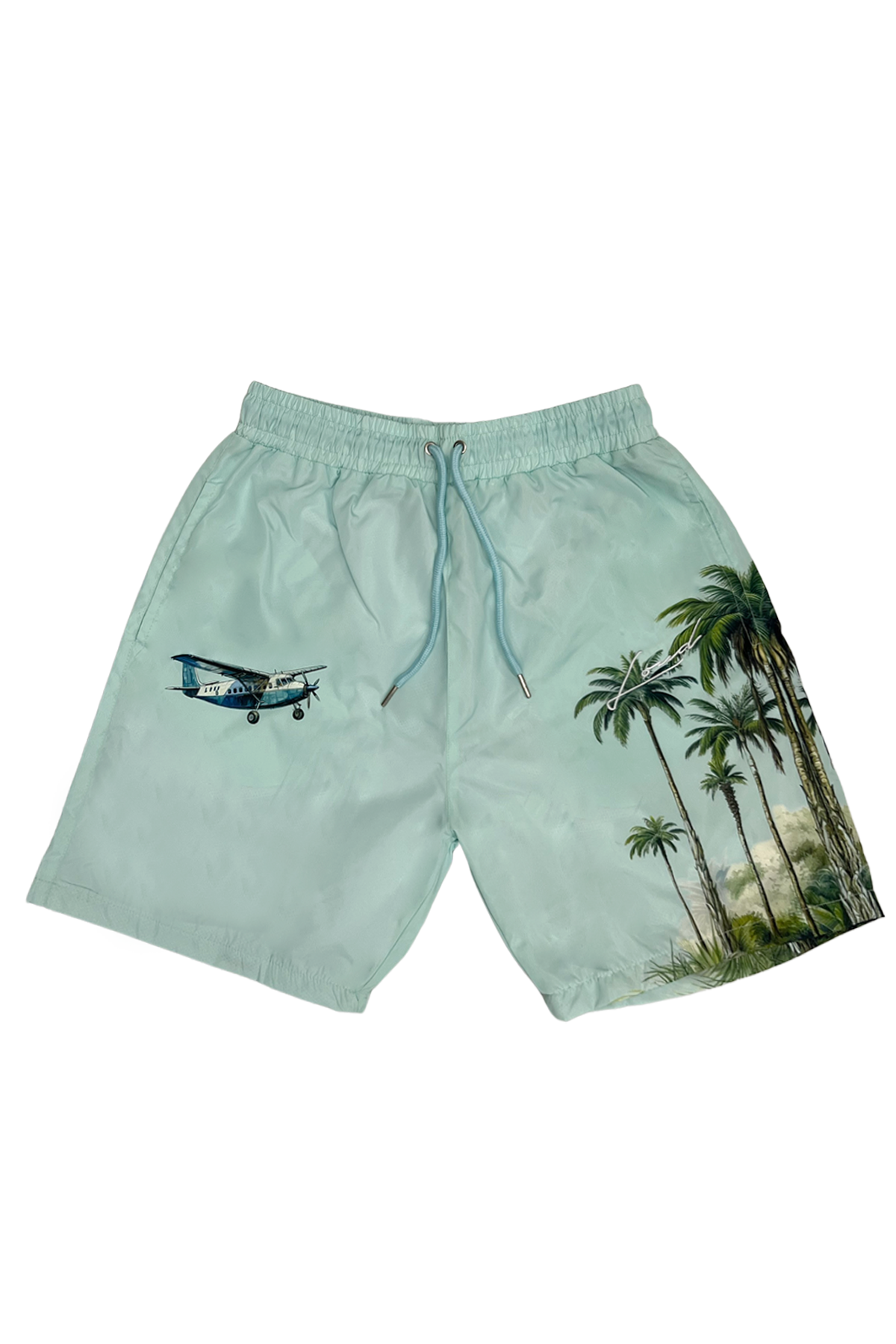 LOUD Palm Trees Windbreaker Shorts