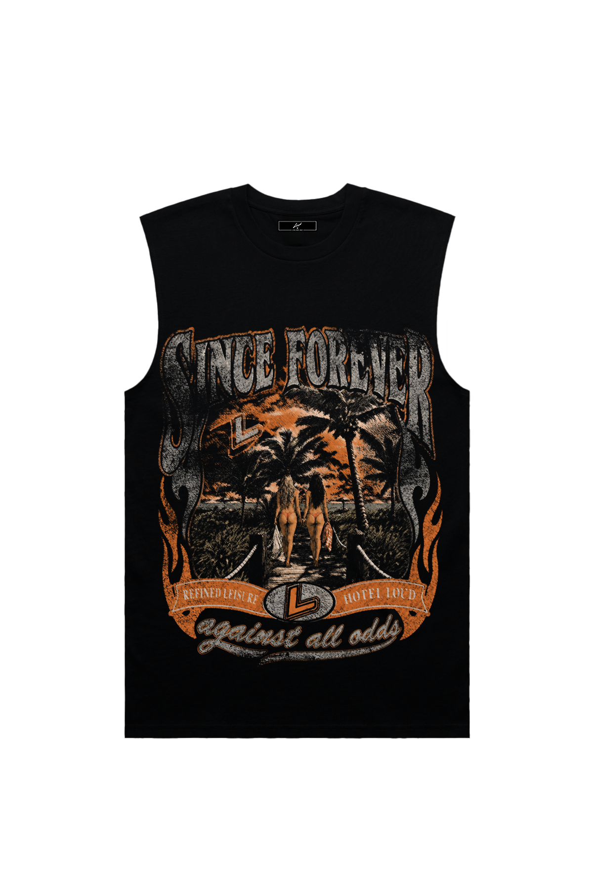 LOUD Since Forever Resort Tank - Black - Live Look Loud