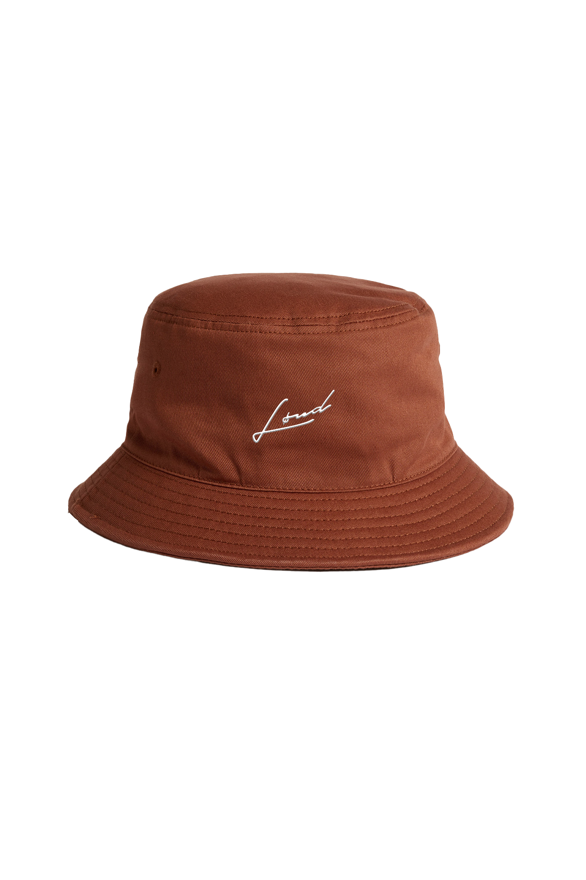 Brown Bucket Hat, T-Shirt and Brown Shorts Set
