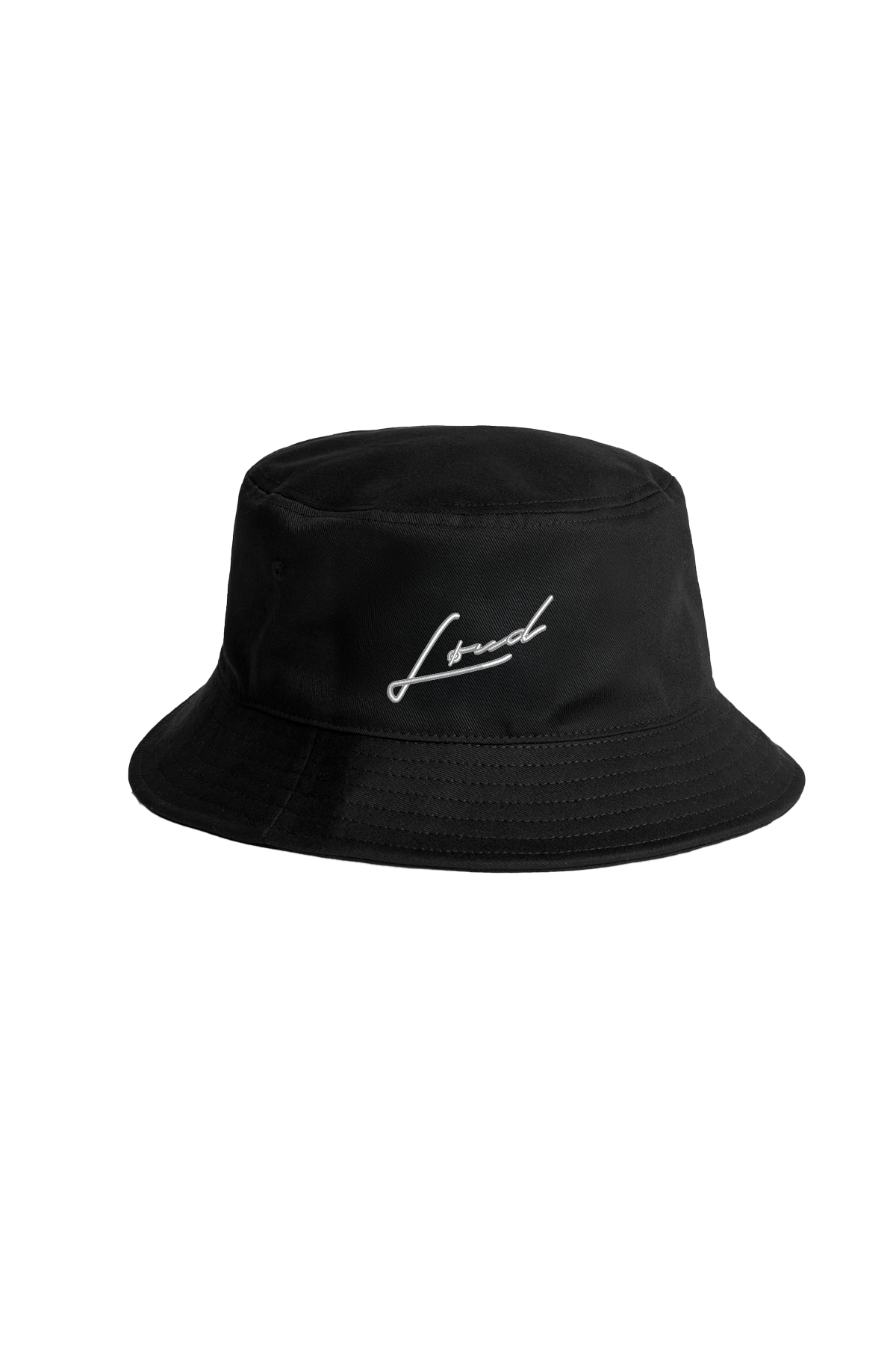 Loud Signature Black Bucket Hat