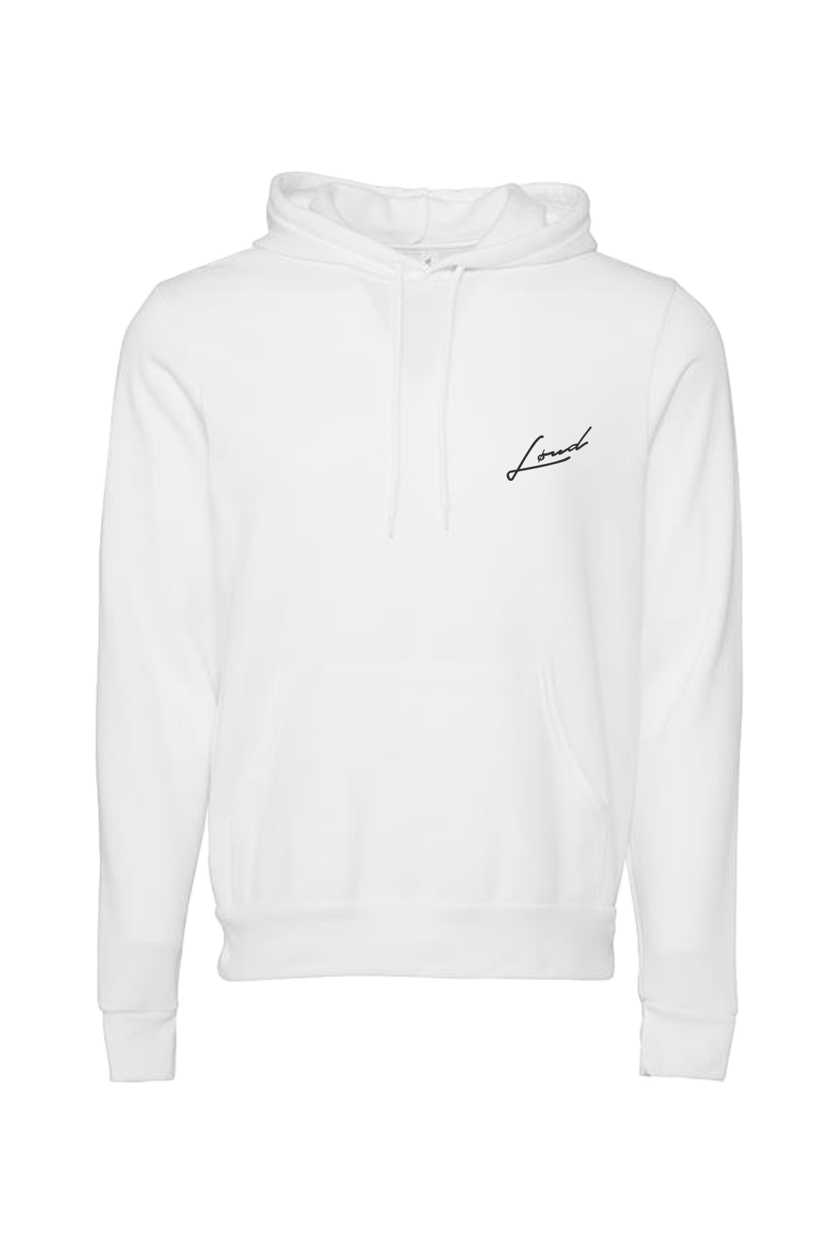 LOUD Signature White Hoodie