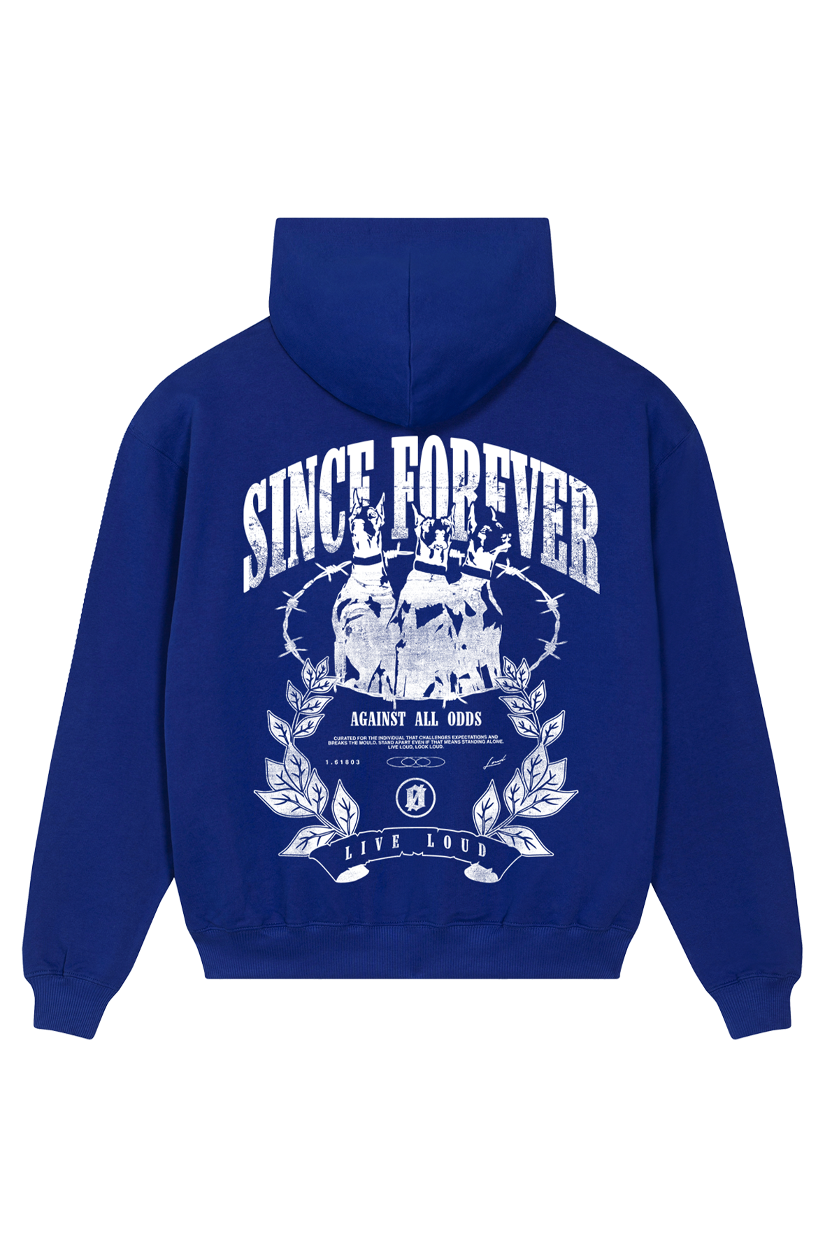 Since Forever III Hoodie - Blue - Live Look Loud