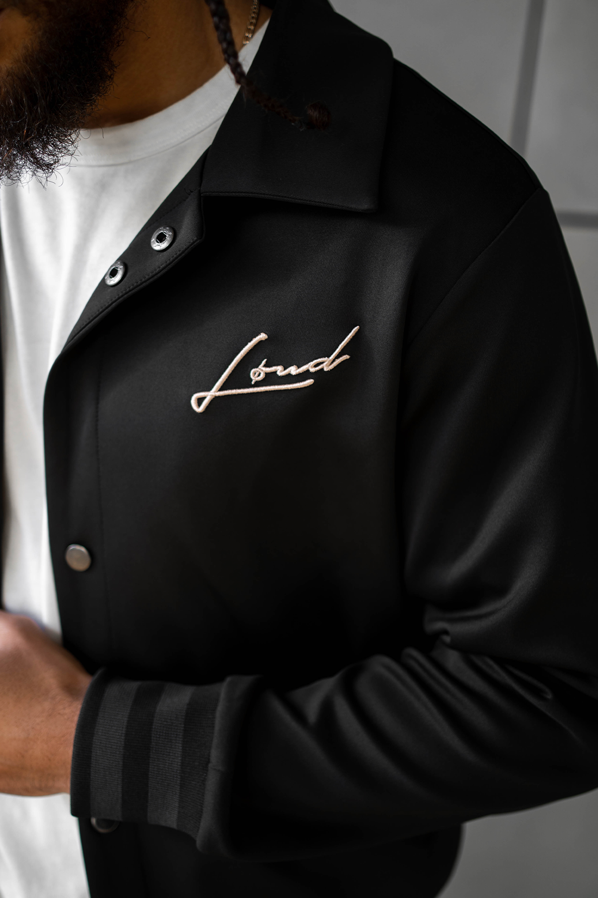 Loud Embroidered Tracksuit - Live Look Loud