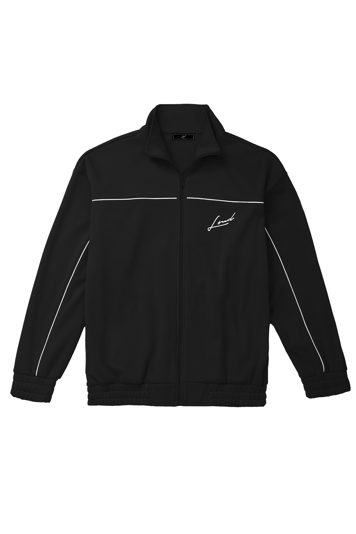 Piping track jacket best sale