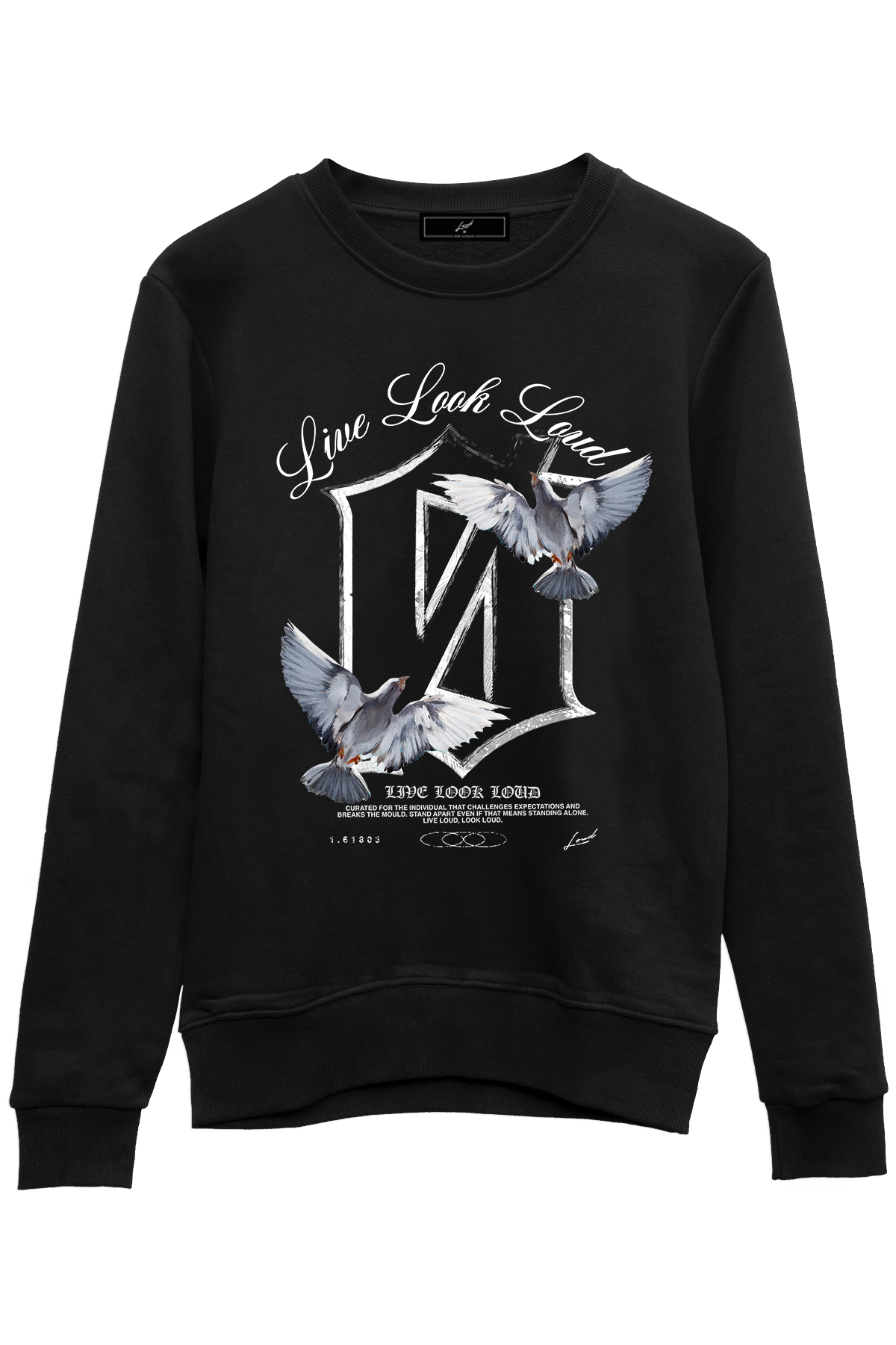 Loud Painted Birds Sweatshirt - Live Look Loud