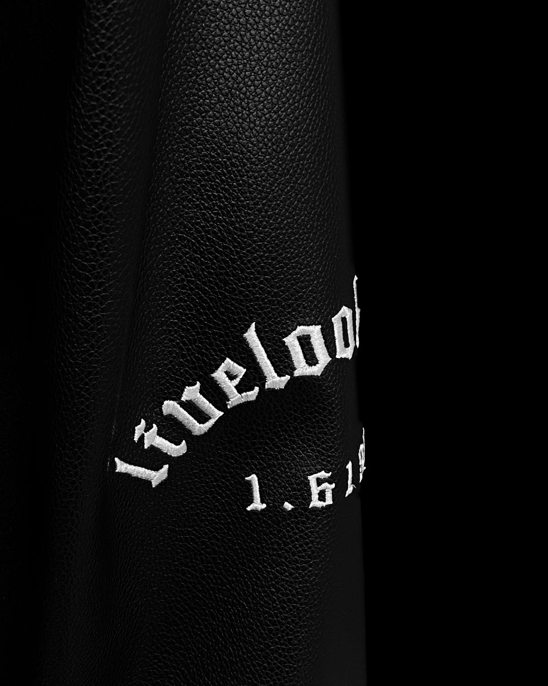 Loud Black Varsity Jacket - Live Look Loud