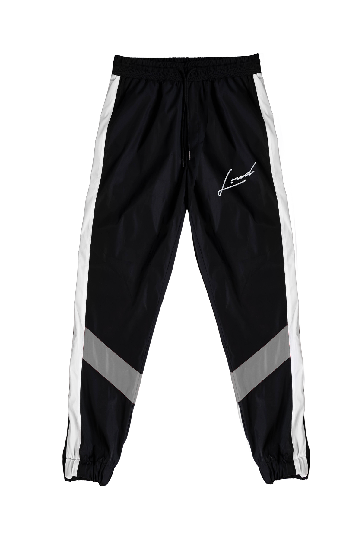 Loud Shell Suit - Grey and White - Live Look Loud