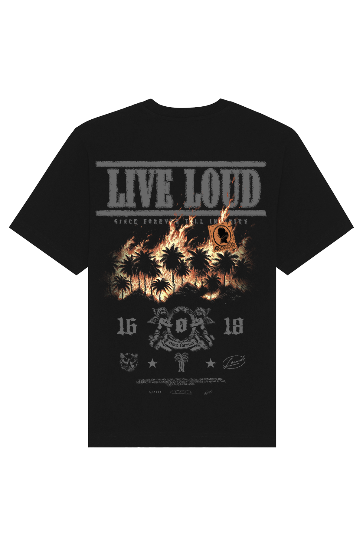 LOUD Burning Trees T-Shirt
