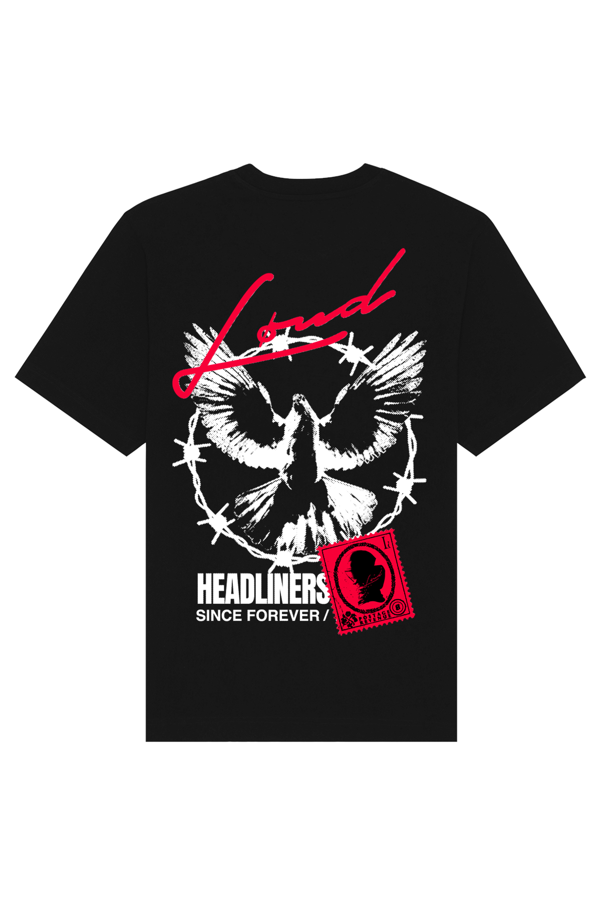 LOUD Headliners Black T-Shirt
