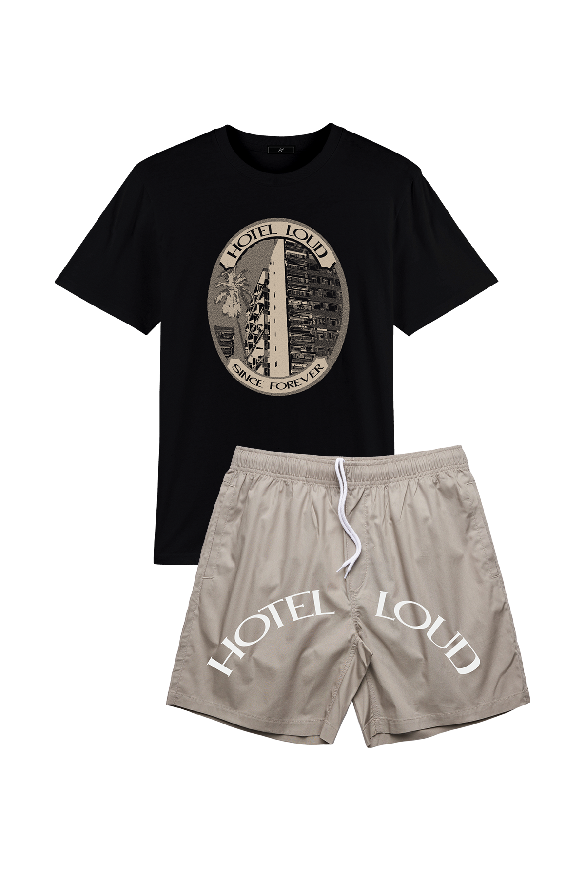 Hotel Loud T-Shirt & Shorts Set