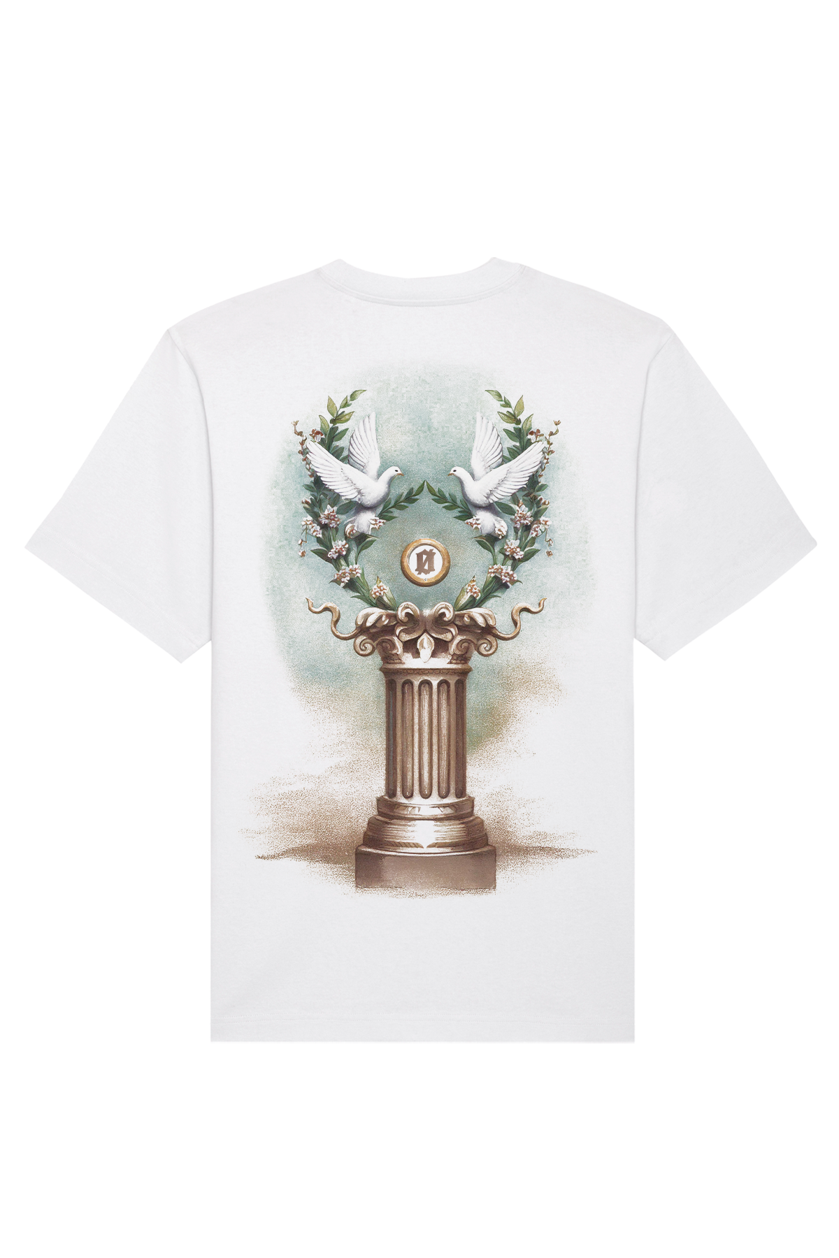 Loud Dove Statue White T-shirt