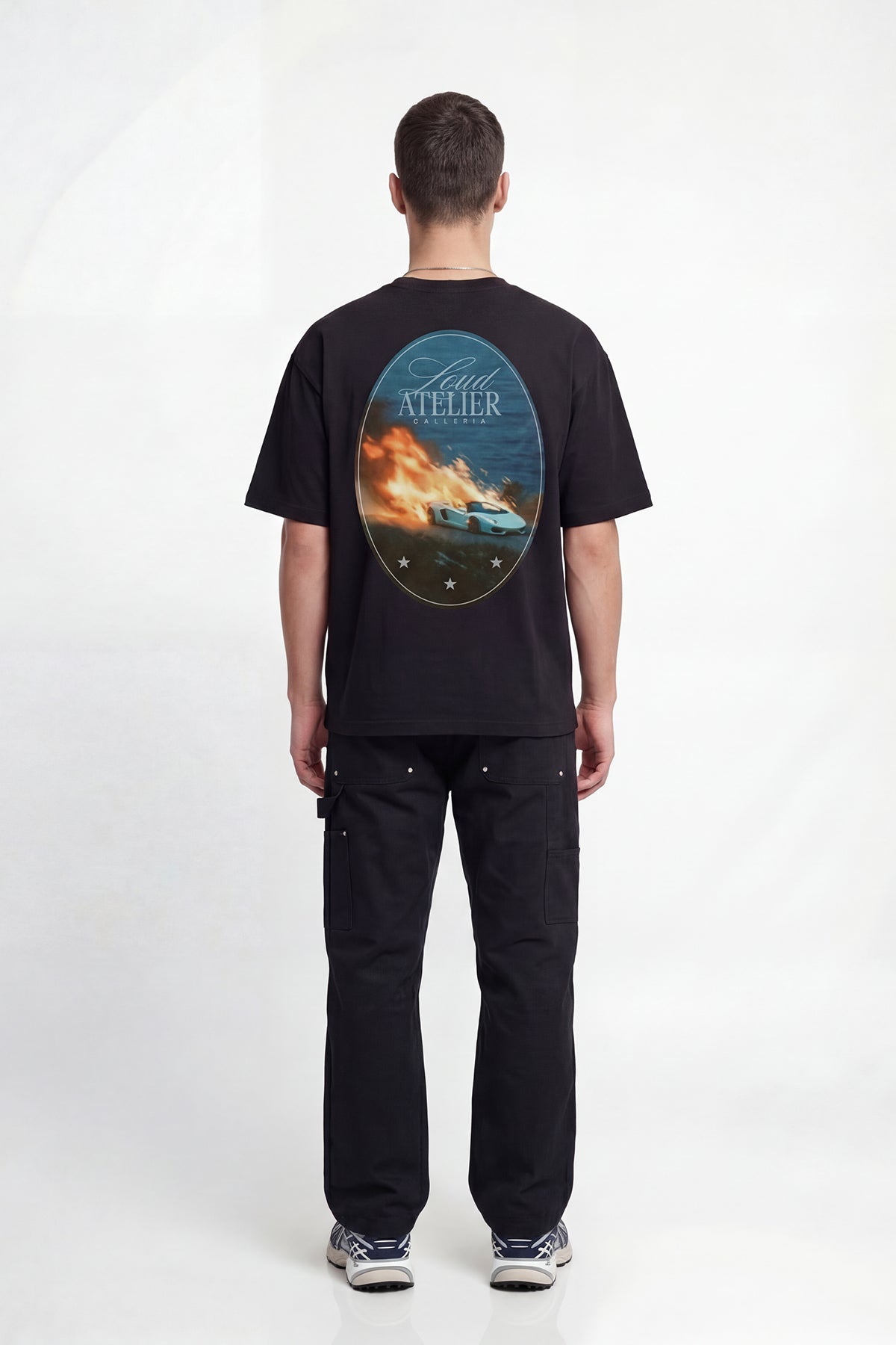 LOUD Flames T-Shirt - Live Look Loud