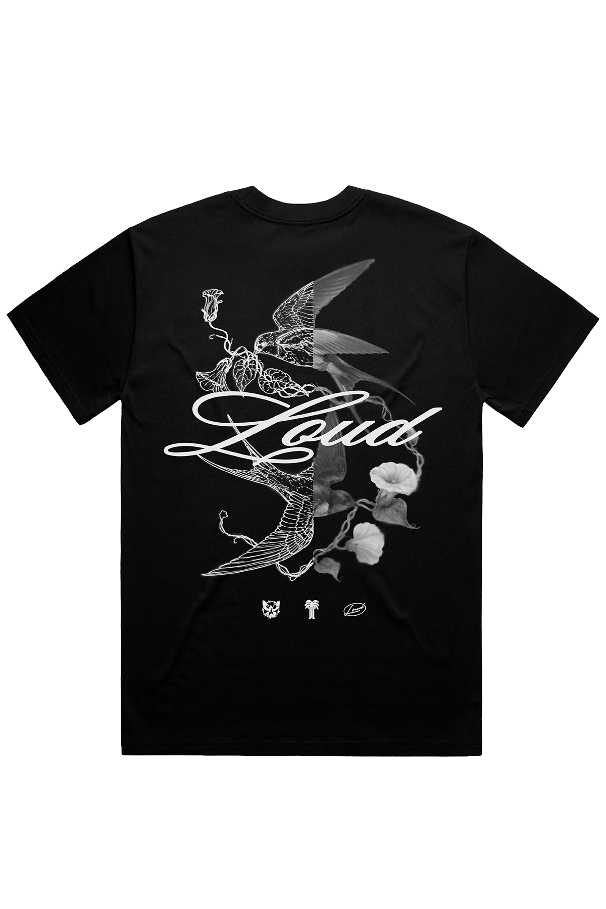 LOUD Line Bird T-Shirt - Live Look Loud