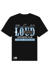 LOUD Dreamer Club Blue Print T-Shirt