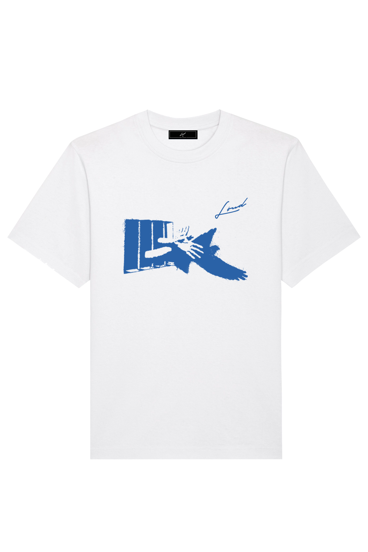 LOUD Freedom Blue Print T-Shirt