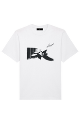 LOUD Freedom Charcoal Print T-Shirt