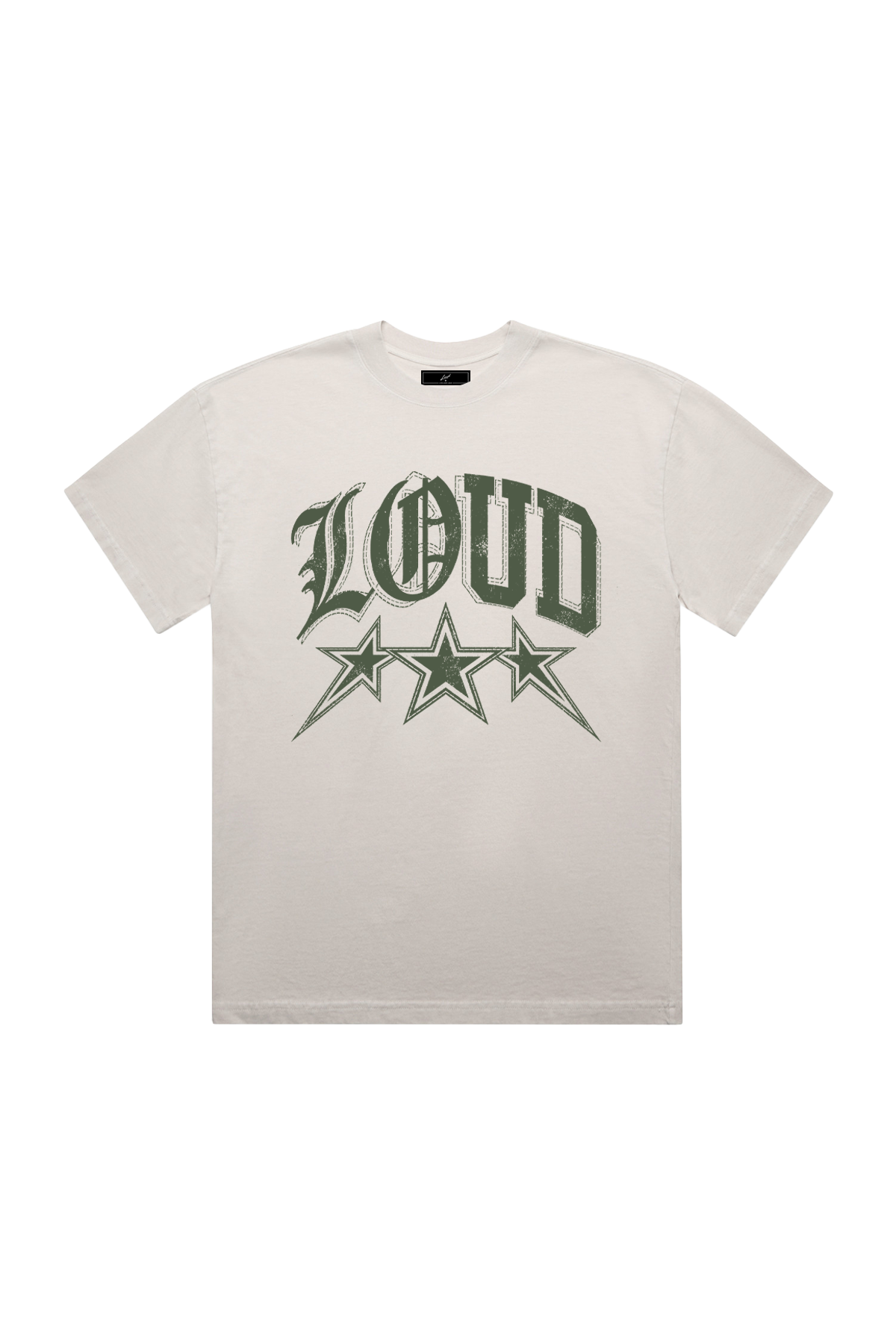 LOUD Varsity Stars T-Shirt
