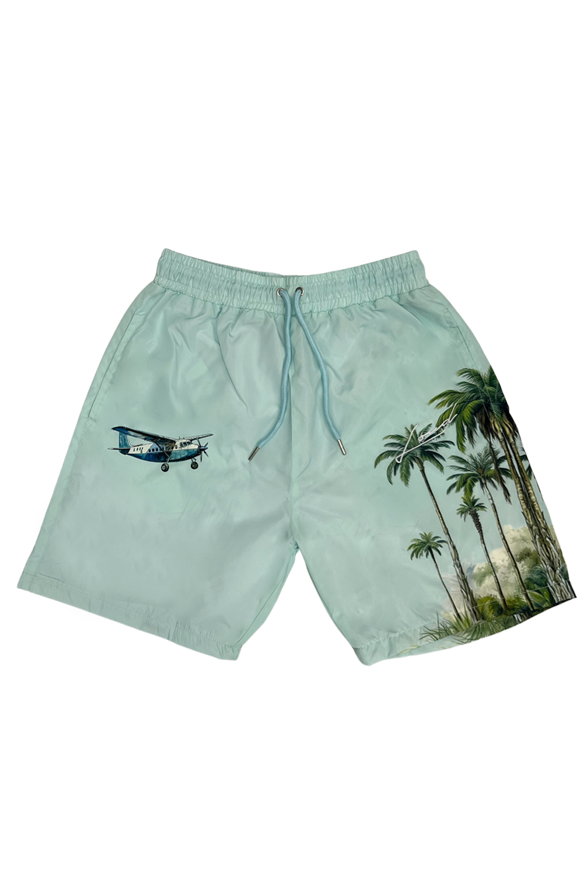 Loud Palm Trees Windbreaker Shorts