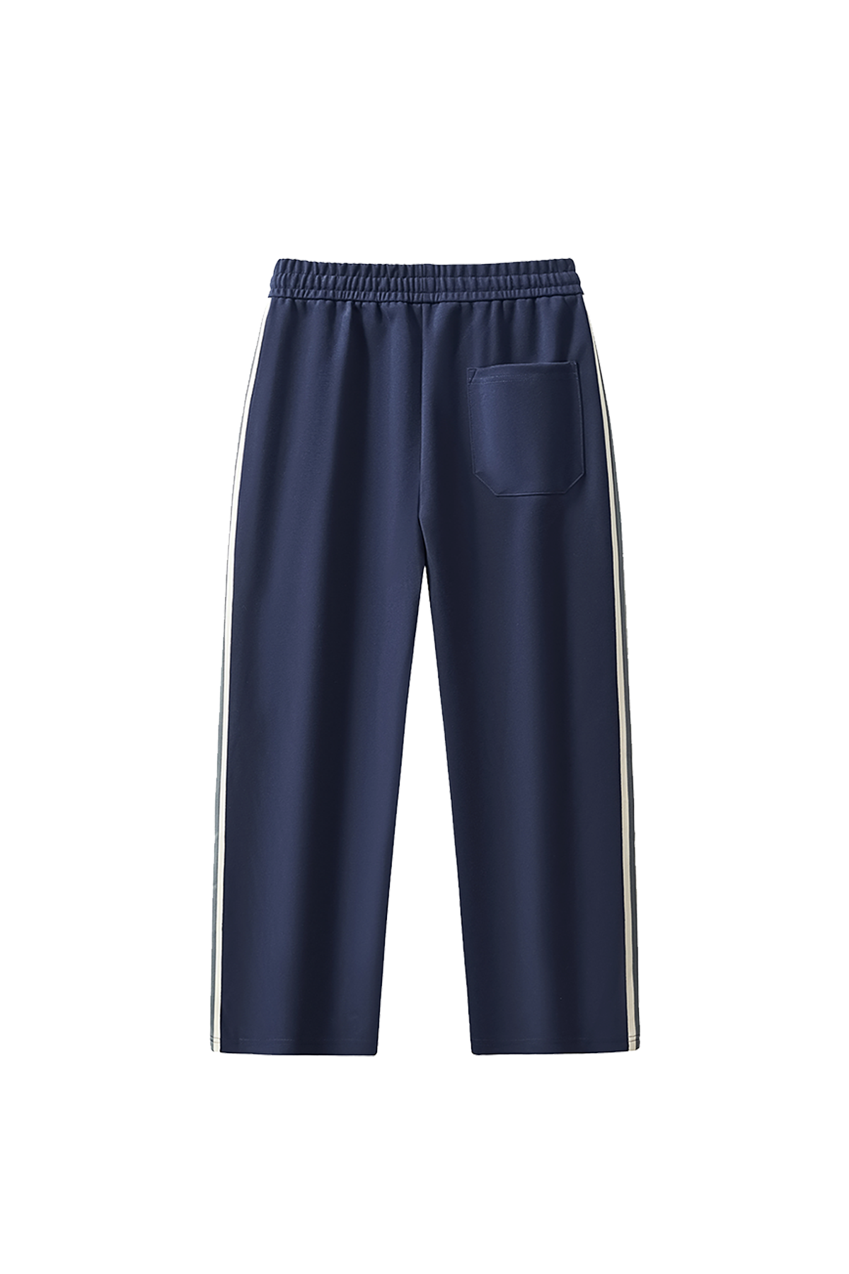 LOUD Navy Side Striped Track Trousers - Live Look Loud