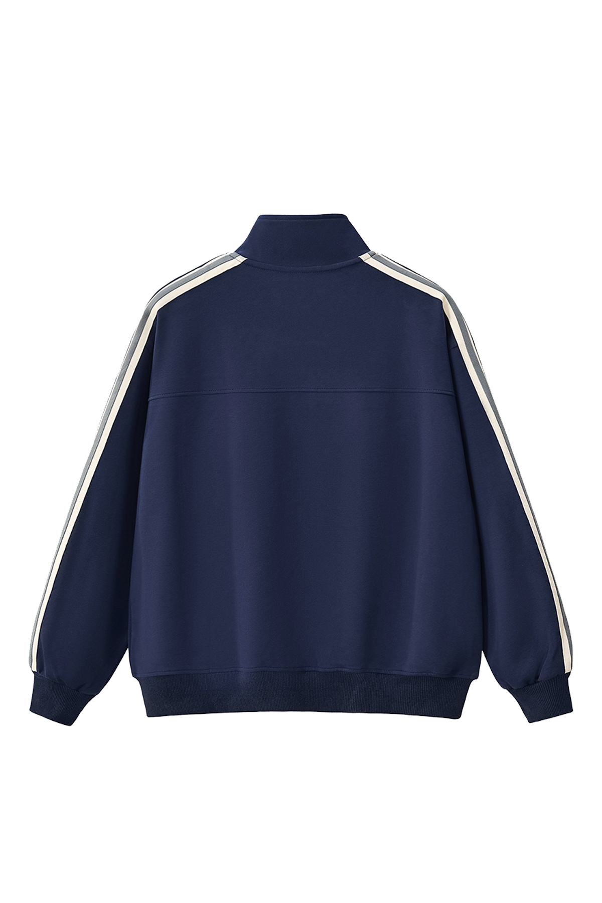 LOUD Navy Striped Tape Track Jacket - Live Look Loud