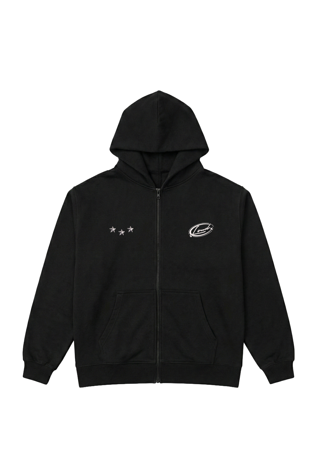 LOUD Black Essential Hoodie - Live Look Loud