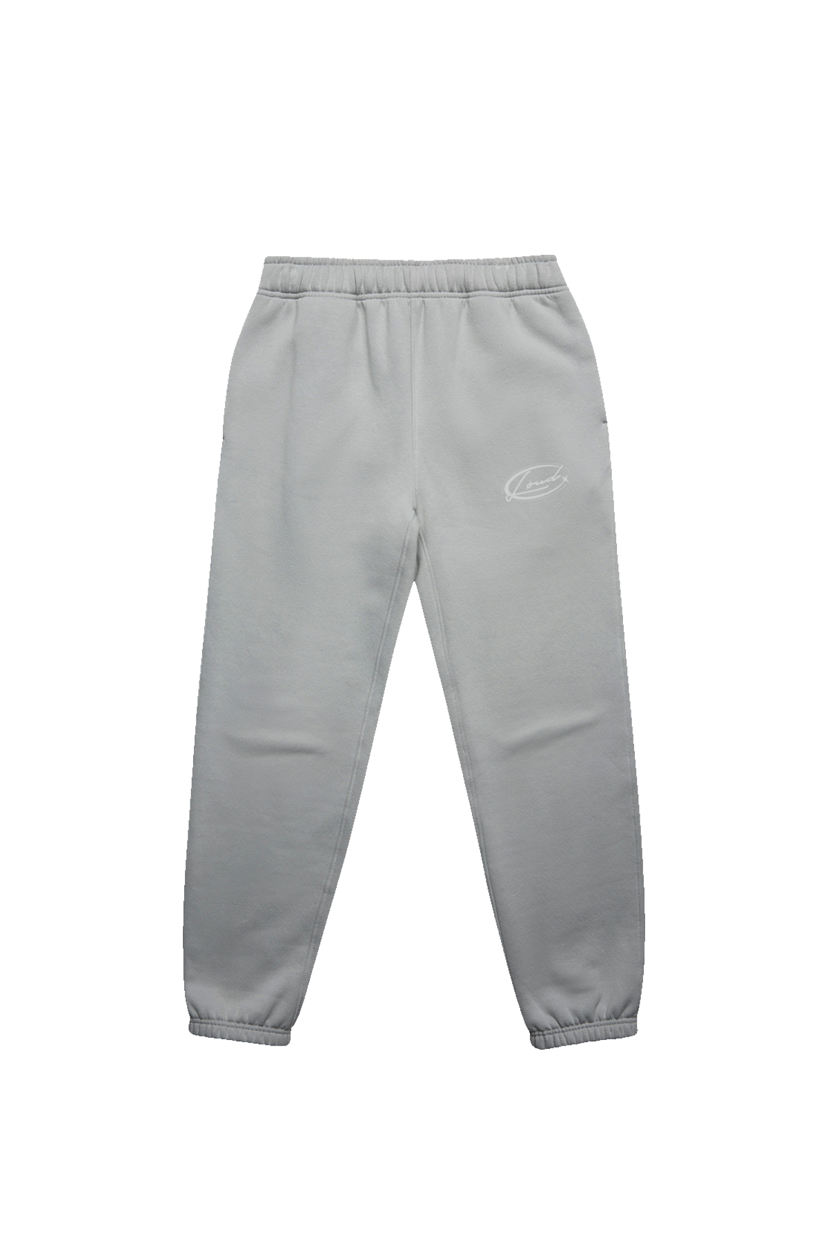 LOUD Stone Grey Essential Joggers - Live Look Loud
