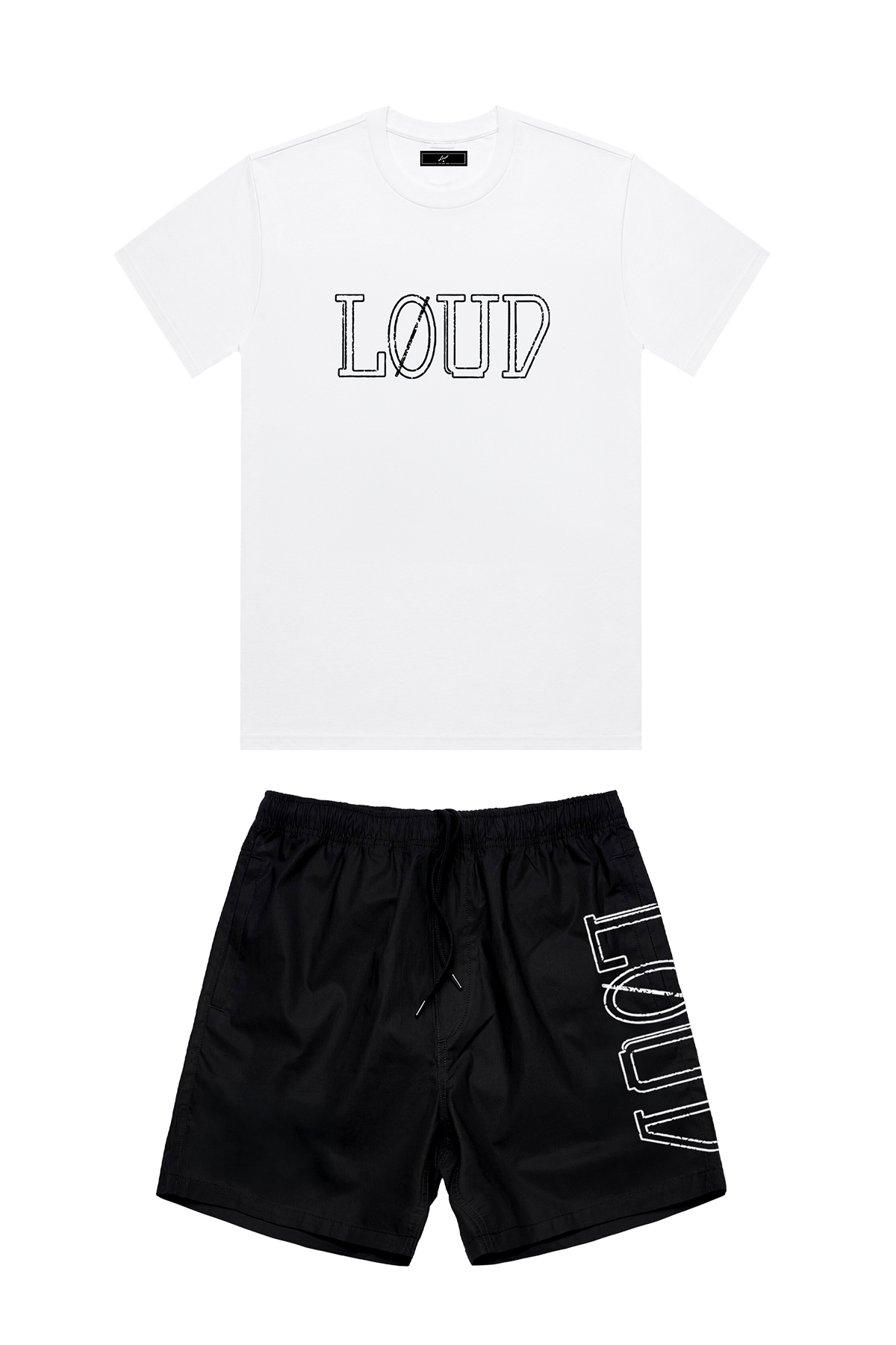 LOUD Cupid Outline White Set