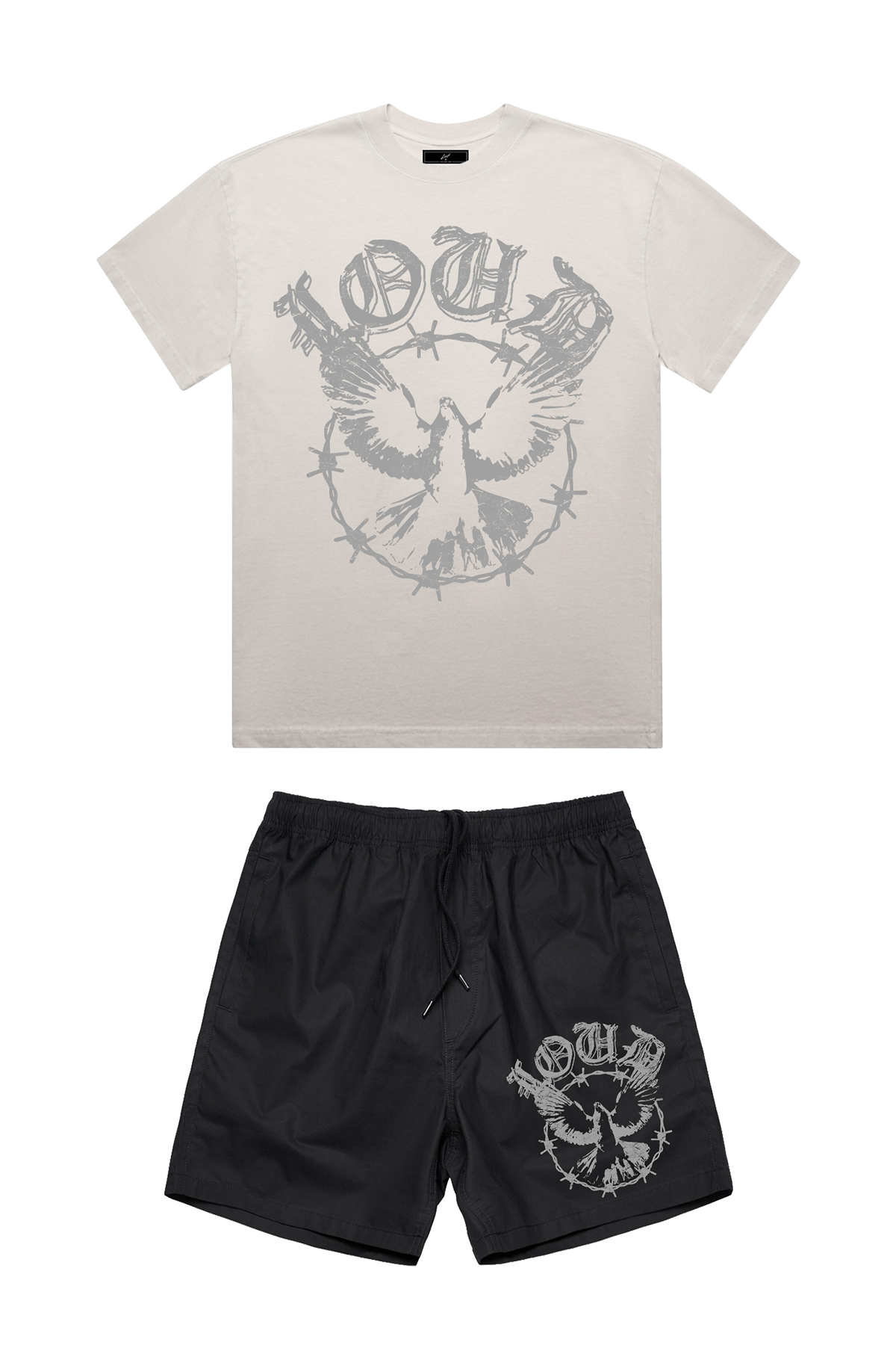 LOUD Barbed Wire Dove set