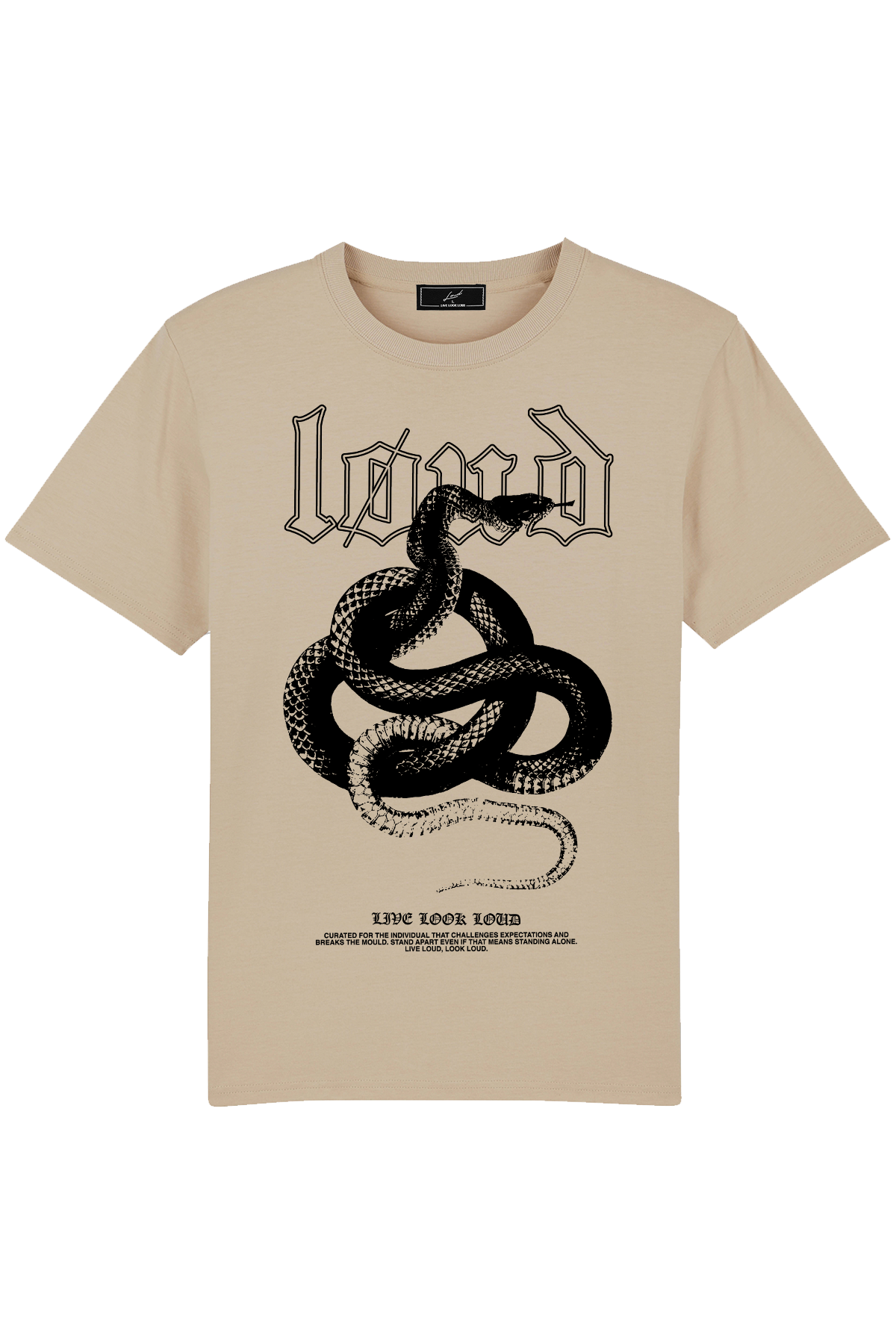 Loud Snake T-Shirt - Live Look Loud