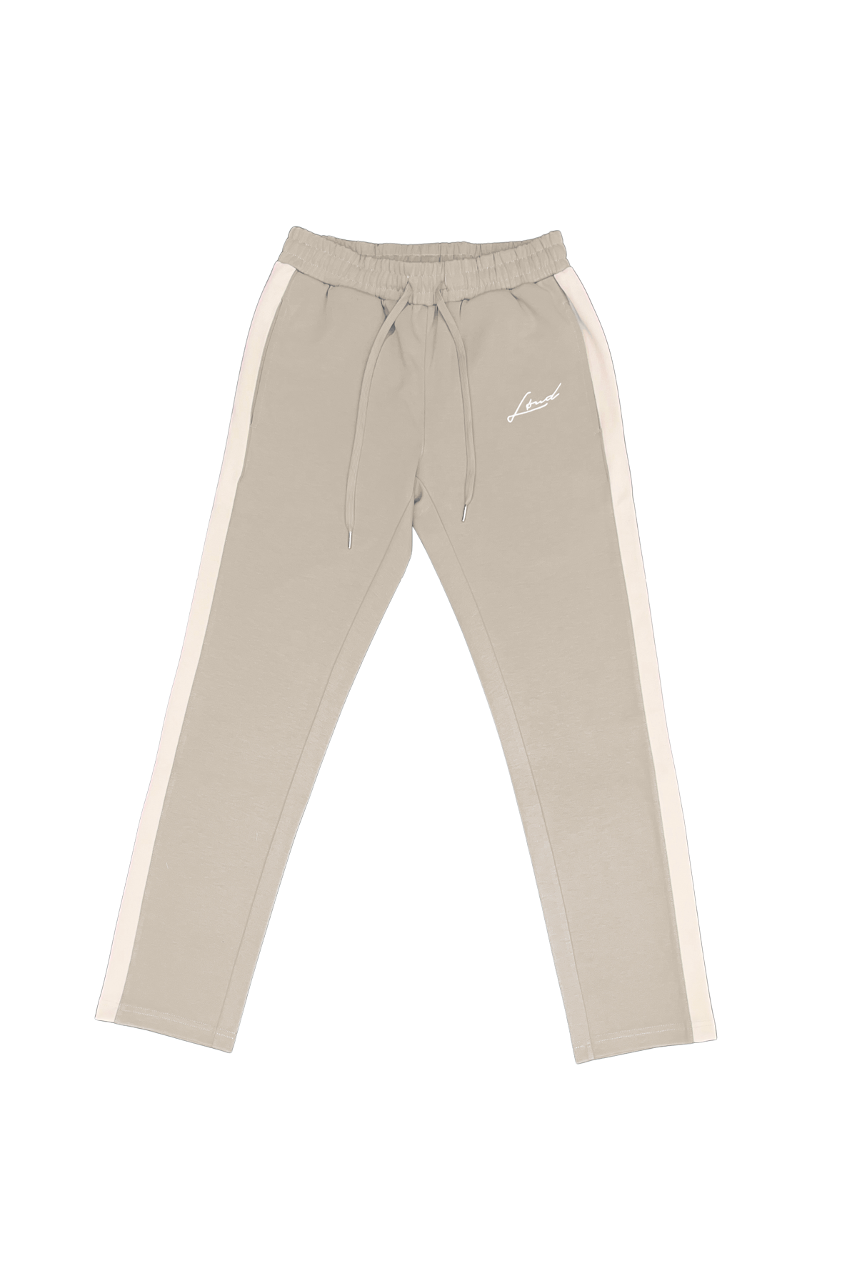 Loud Brown and Cream Joggers - Live Look Loud