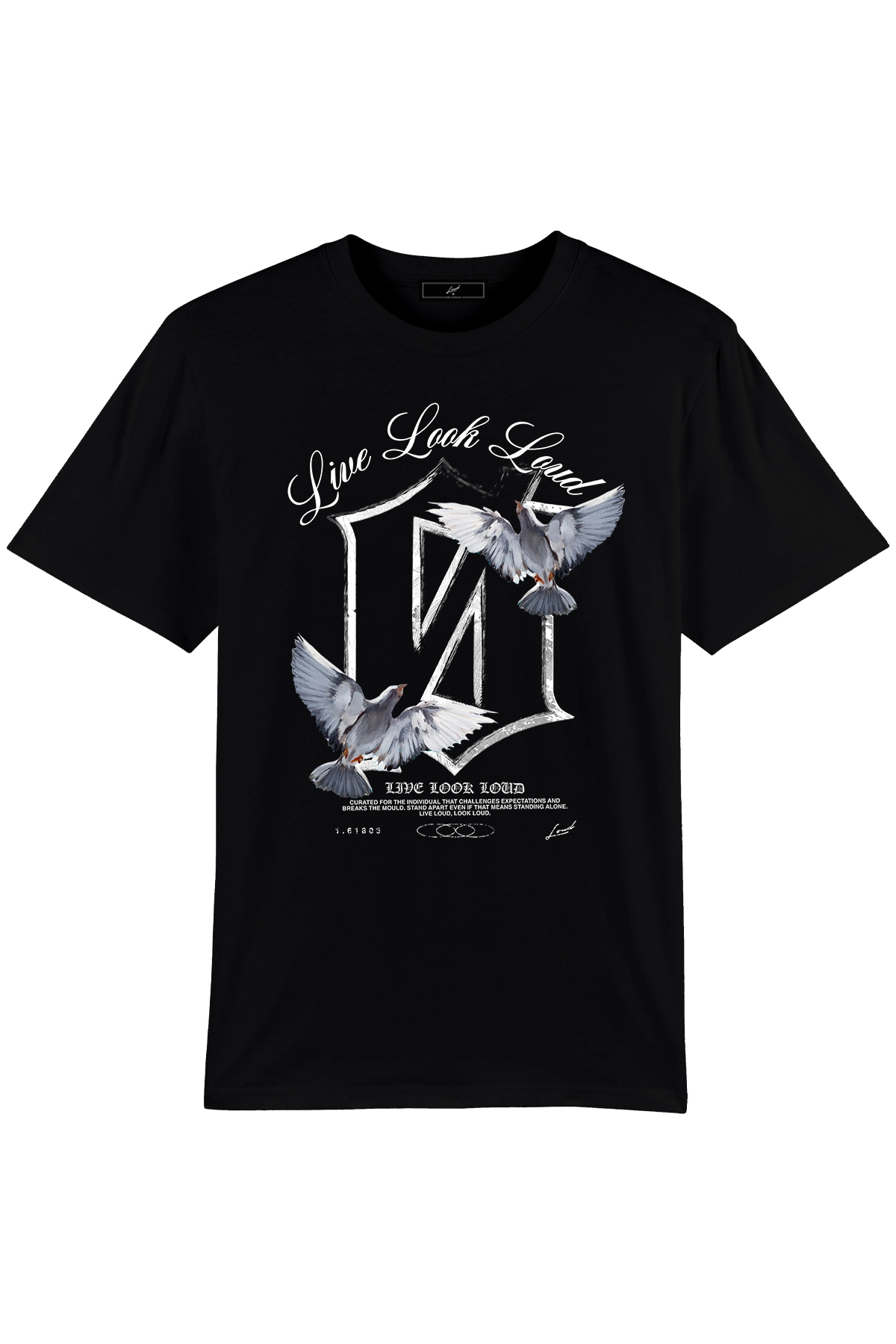 Loud Painted Birds T-Shirt - Live Look Loud