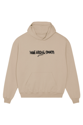 Rise Above Chaos Hoodie - Sand - Live Look Loud