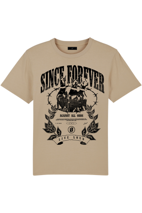 Since Forever III T-Shirt- Monotone Sand - Live Look Loud