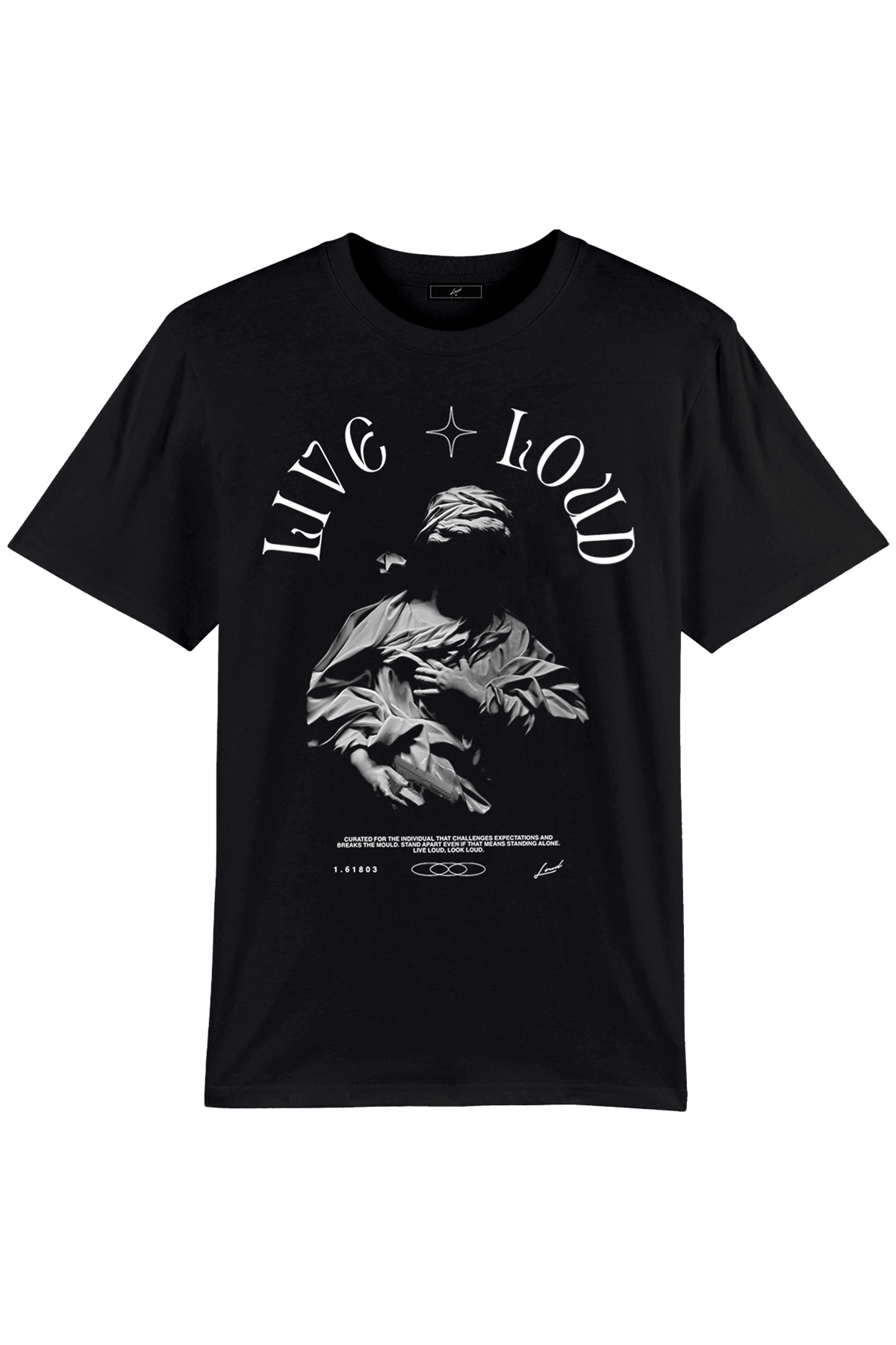 Conceal The Darkness T-Shirt Black - Live Look Loud