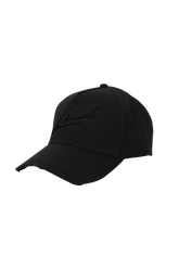 Loud Black on Black Distressed Signature Cap - Live Look Loud